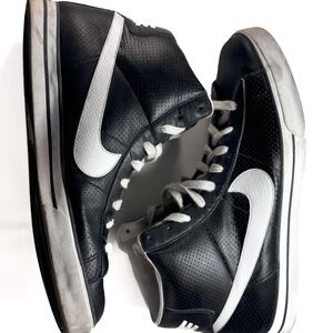 Size 13 - Nike Blazer Vintage black leather